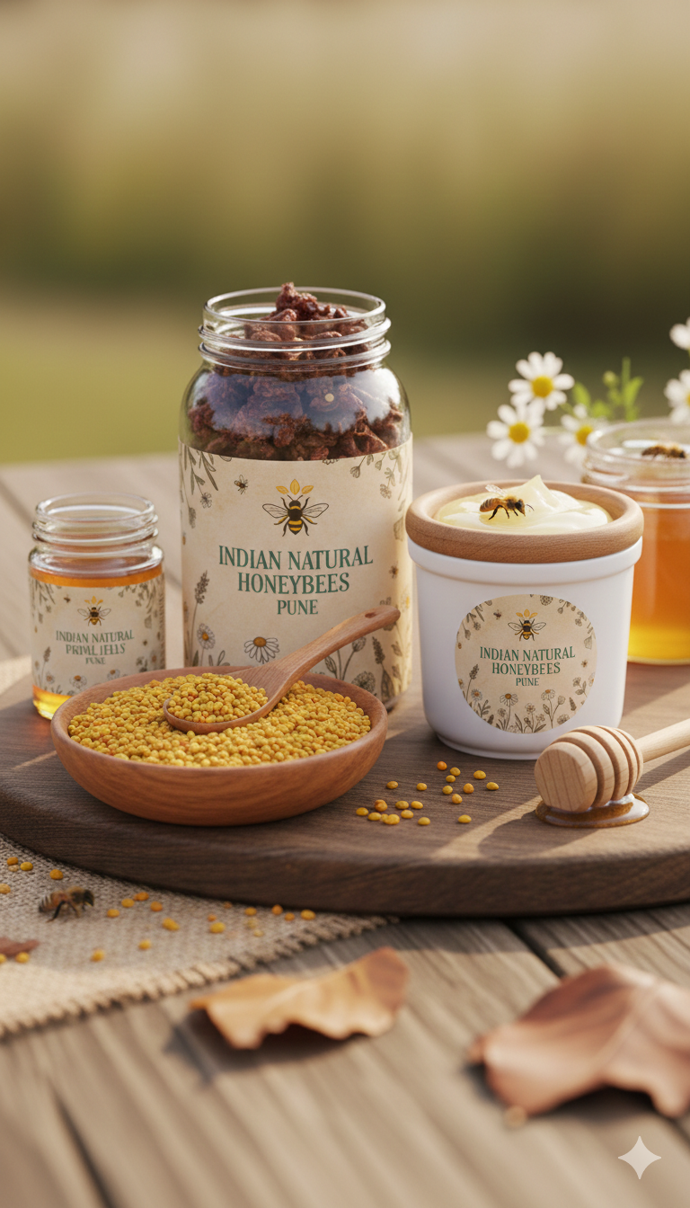 Natural bee products catalogue